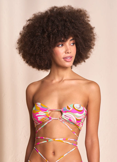 Alternative image -  Maaji Bellini Key Strapless Bandeau Bikini Top