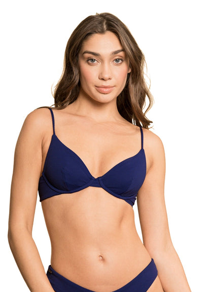  bikini top from Maaji – Indigo Blue Dainty Underwire Bikini Top – Category: Apparel , Accessories Clothing Swimwear