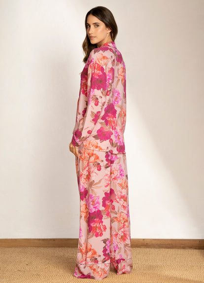 Thumbnail - Maaji Vintage Blossom Dandelion Long Sleeve Pant Set - 2