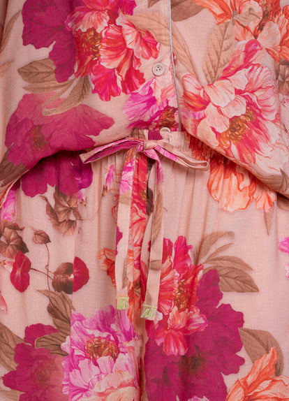 Thumbnail - Maaji Vintage Blossom Dandelion Long Sleeve Pant Set - 5