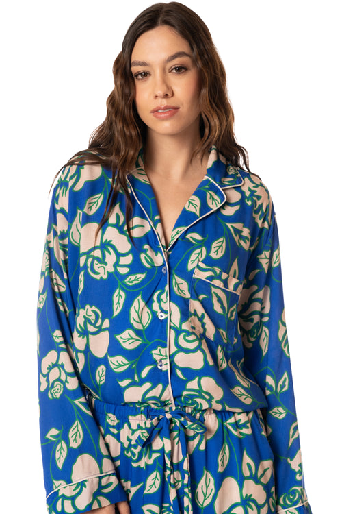 Alternative image -  Foto de Blue Dandelion Long Sleeve Pant Set by Maaji - Pantalones - Pijamas