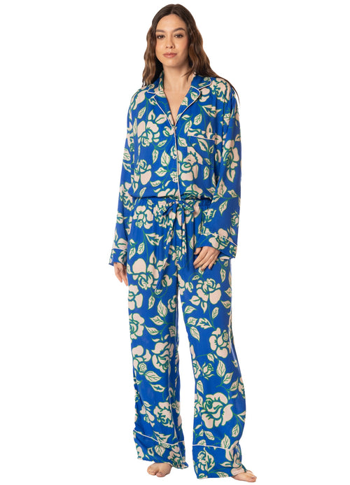 Main image -  Foto de Blue Dandelion Long Sleeve Pant Set by Maaji - Pantalones - Pijamas