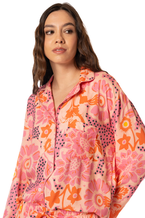 Alternative image -  Foto de Pink Dandelion Long Sleeve Pant Set by Maaji - Pantalones - Pijamas
