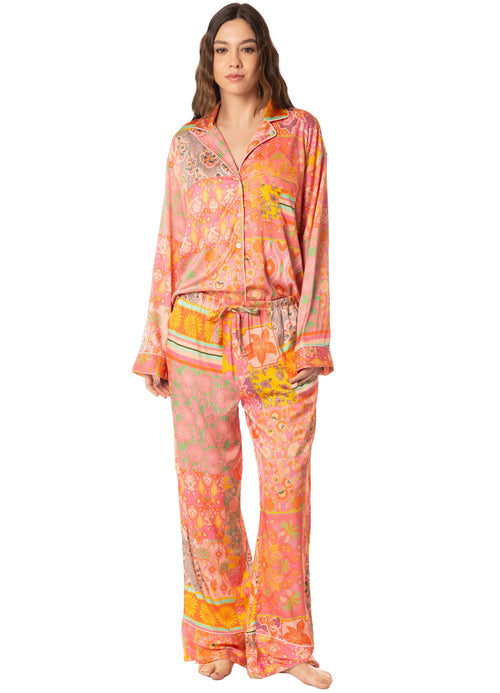 Main image -  Foto de Orange Dandelion Sets Long Sleeve Pant Set by Maaji - Pantalones - Pijamas