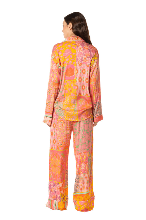 Hover image -  Foto de Orange Dandelion Sets Long Sleeve Pant Set by Maaji - Pantalones - Pijamas
