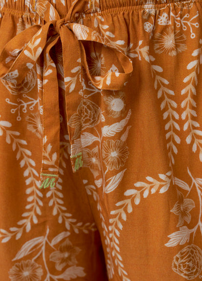  Foto de Caramel Damask Slumber Short Sleeve Short Set by Maaji - Pijamas