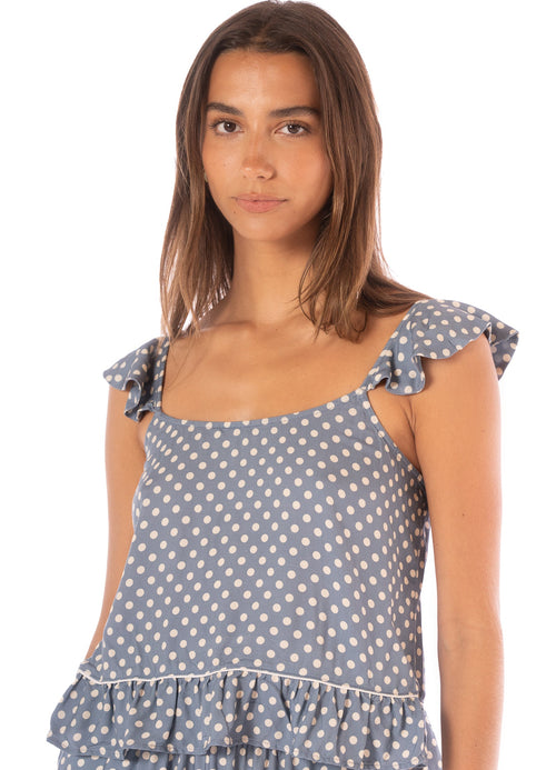 Alternative image -  Maaji Polka Dots Serenity Short Sleeve Short Set