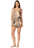Maaji Beige Serenity Short Sleeve Short Set