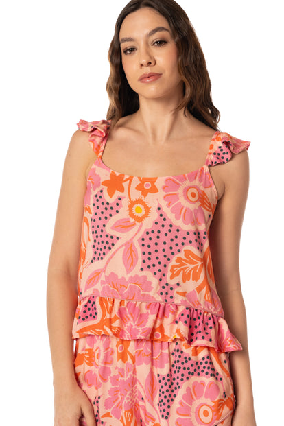  Foto de Pink Serenity Short Sleeve Short Set by Maaji - Pijamas