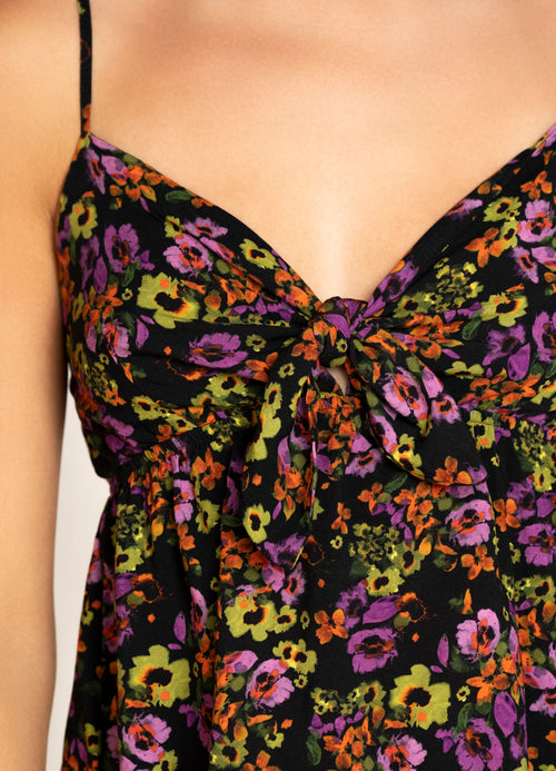 Alternative image -  shorts from Maaji – Acid Ditsy Layla Sleeveless Short Set – Category: Apparel , Accessories Clothing Sleepwear , Loungewear Pajamas