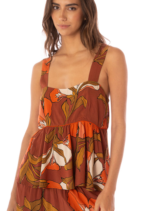 Alternative image -  pants from Maaji – Manet Flowers Owl Sleeveless Pant Set – Category: Apparel , Accessories Clothing Sleepwear , Loungewear Pajamas