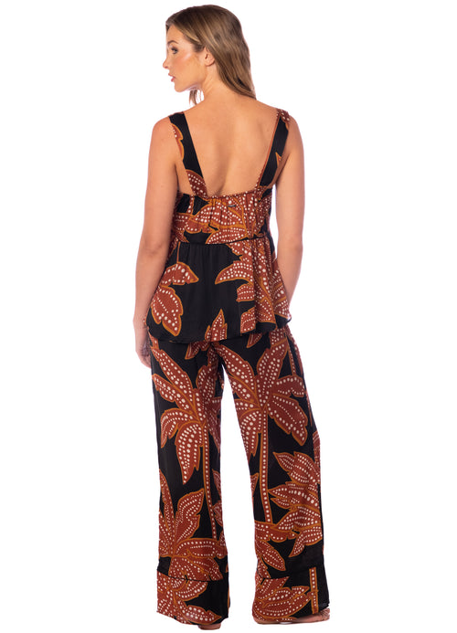 Hover image -  Foto de Nighty Palm Owl Sleeveless Pant Set by Maaji - Pantalones - Pijamas