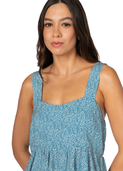 Alternative image -  Maaji Sprinkle Teal Owl Sleeveless Pant Set