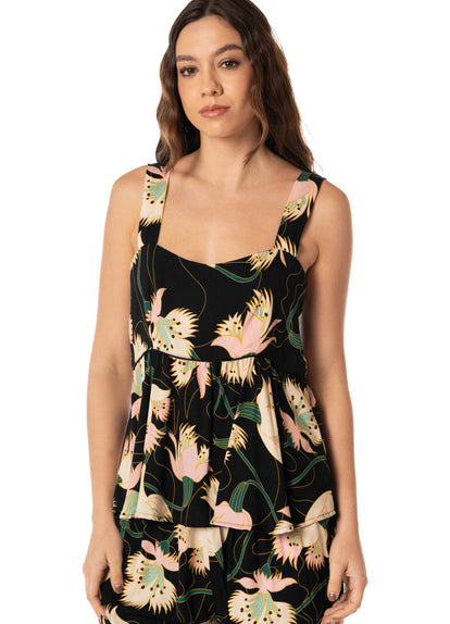  Maaji Black Owl Sleeveless Pant Set