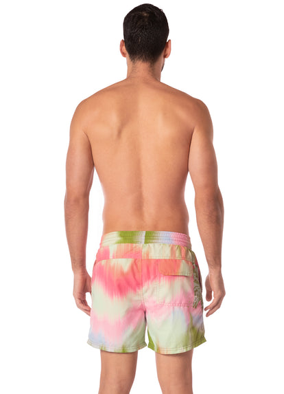  Maaji Lime Ombré Sailor Sporty Shorts