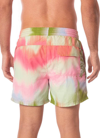  Maaji Lime Ombré Sailor Sporty Shorts