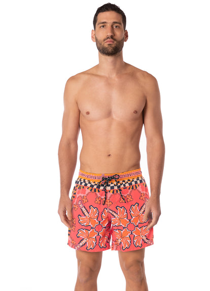 Thumbnail - Maaji Racing Palms Sailor Sporty Shorts - 1