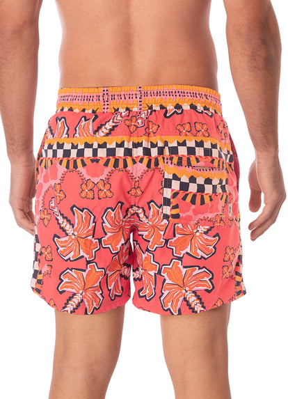  Maaji Racing Palms Sailor Sporty Shorts