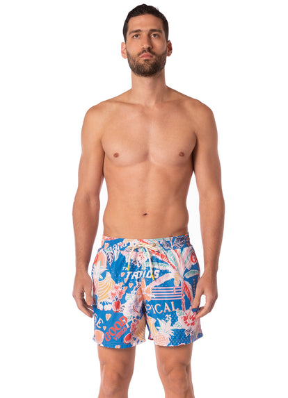 Thumbnail - Maaji Tropical Bliss Sailor Sporty Shorts - 1