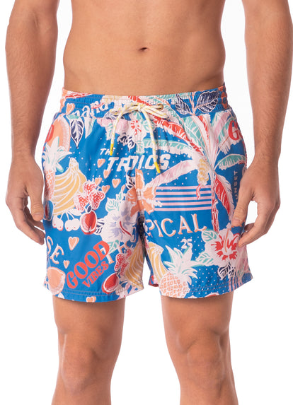 Thumbnail - Maaji Tropical Bliss Sailor Sporty Shorts - 4