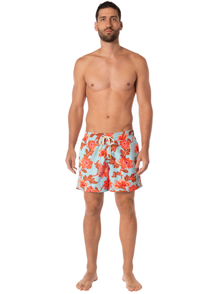  Maaji Floral Sky Sailor Sporty Shorts
