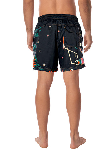 Thumbnail - Maaji Flamingo Night Sailor Men Tunks  - 7