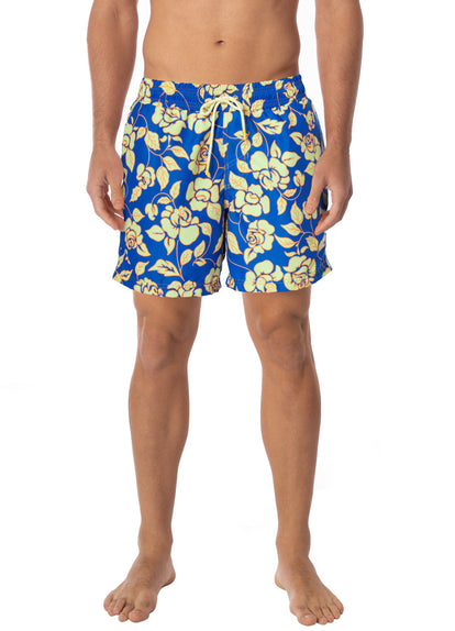 Thumbnail - Maaji Cobalt Flora Sailor Men Tunks  - 6