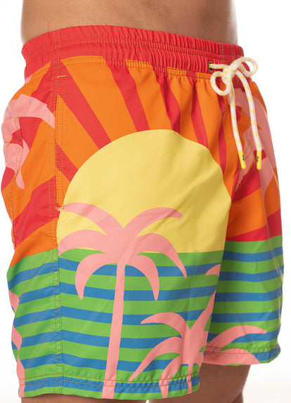 Thumbnail - Foto de Jungle Sway Sailor Sporty Shorts by Maaji - Pantalonetas - Hombres - 5