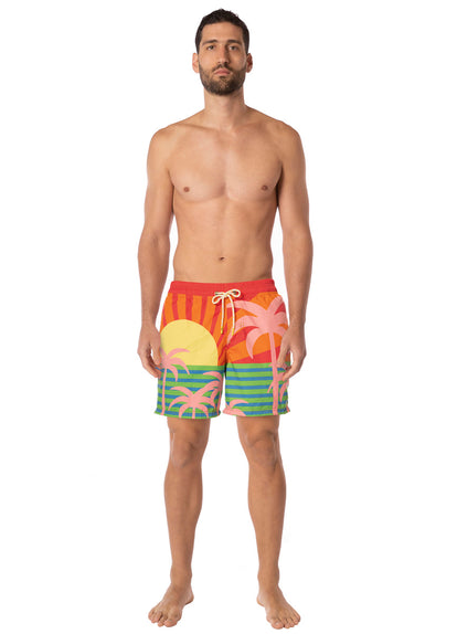 Thumbnail - Foto de Jungle Sway Sailor Sporty Shorts by Maaji - Pantalonetas - Hombres - 6