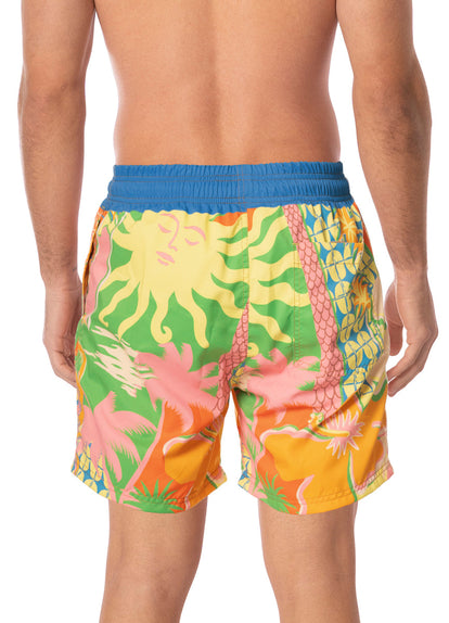 Thumbnail - Foto de Sun Flicker Sailor Sporty Shorts by Maaji - Pantalonetas - Hombres - 4