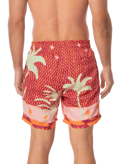 Thumbnail - Foto de Funky Palms Sailor Sporty Shorts by Maaji - Pantalonetas - Hombres - 4