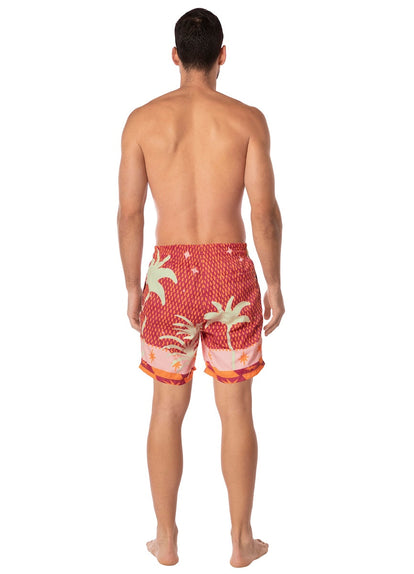 Thumbnail - Foto de Funky Palms Sailor Sporty Shorts by Maaji - Pantalonetas - Hombres - 7