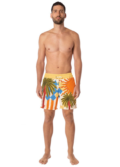 Thumbnail - Foto de Beach Static Sailor Sporty Shorts by Maaji - Pantalonetas - Hombres - 6