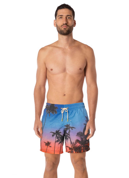 Thumbnail - Foto de Peach Drift Sailor Sporty Shorts by Maaji - Pantalonetas - Hombres - 1