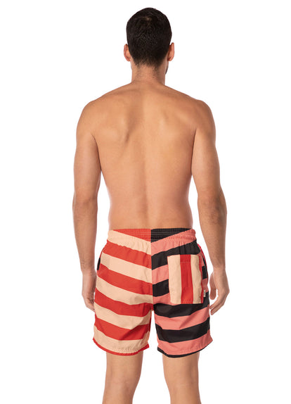 Thumbnail - Foto de Rustic Chill Sailor Sporty Shorts by Maaji - Pantalonetas - Hombres - 2