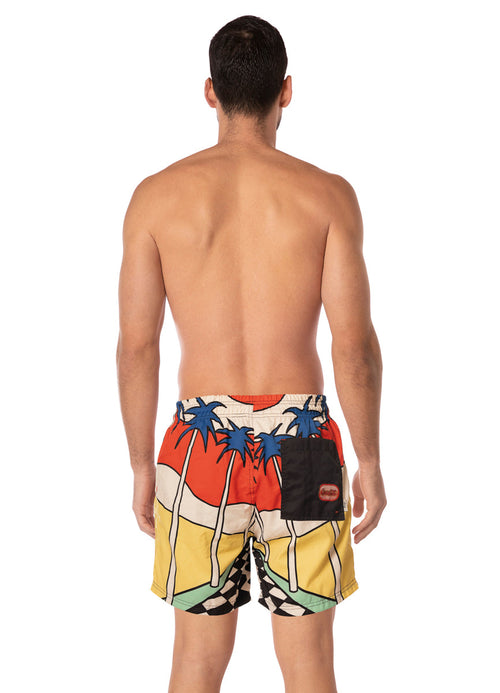 Hover image -  Foto de Sunset Fizz Sailor Sporty Shorts by Maaji - Pantalonetas - Hombres