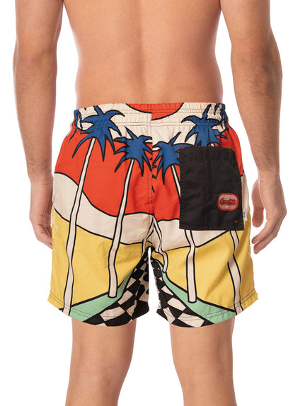  Foto de Sunset Fizz Sailor Sporty Shorts by Maaji - Pantalonetas - Hombres