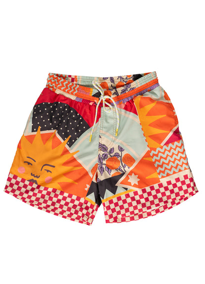 Thumbnail - Foto de Sundance Pink Sailor Sporty Shorts by Maaji - Pantalonetas - Hombres - 1