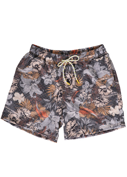 Thumbnail - Foto de Floriated Sailor Trunks Sporty Shorts by Maaji - Pantalonetas - Hombres - 1