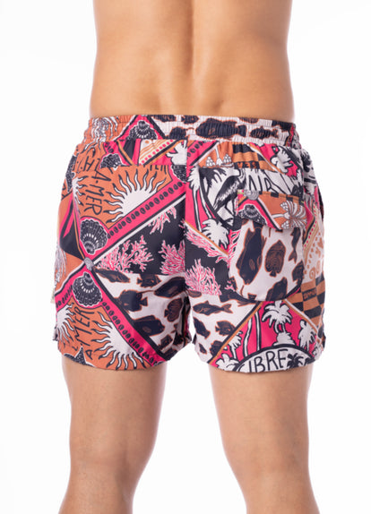  Maaji Ocean Puzzle Sand Unisex Shorts