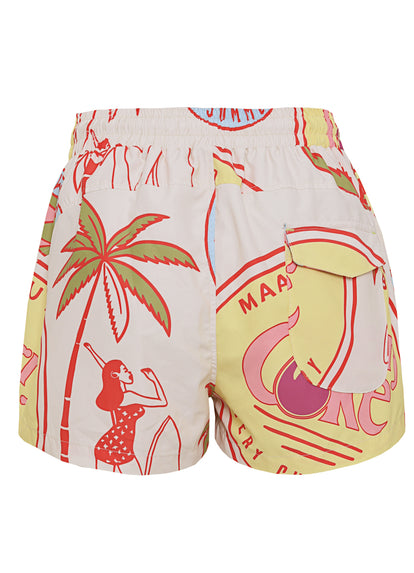  Maaji Coke Crush Sand  Unisex Shorts