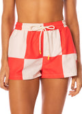 Maaji Check It Out Sand  Unisex Shorts