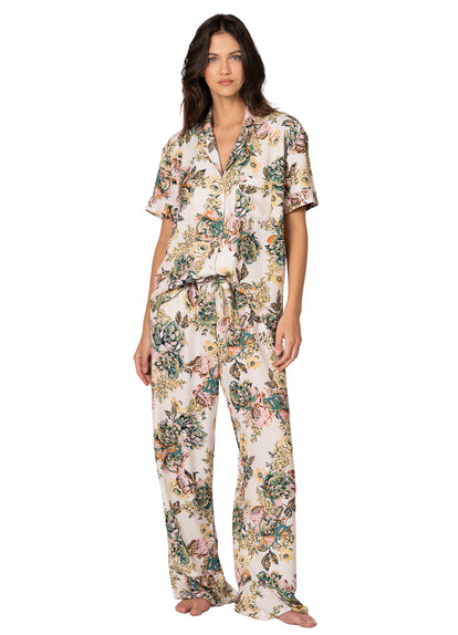Thumbnail - Foto de Jacobean Kameli Sets Short Sleeve Pant Set by Maaji - Pantalones - Pijamas - 1