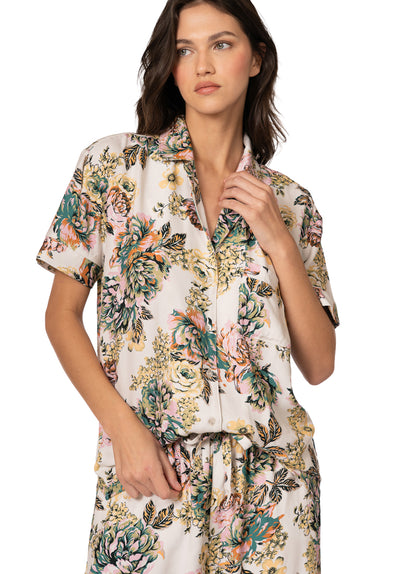  Foto de Jacobean Kameli Sets Short Sleeve Pant Set by Maaji - Pantalones - Pijamas