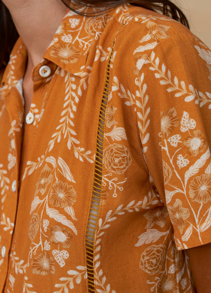  Foto de Caramel Damask Kiwi Long Shirt by Maaji - Camisas Largas - Pijamas