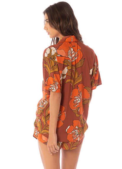  Foto de Manet Flowers Slumbers Short Sleeve Short Set by Maaji - Pijamas