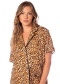 Maaji Cheeta Slumbers Short Sleeve Short Set