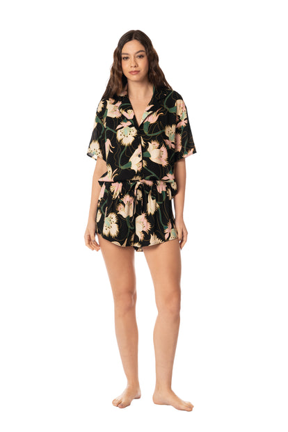 Thumbnail - Foto de Black Slumbers Sets Short Sleeve Short Set by Maaji - Pijamas - 4