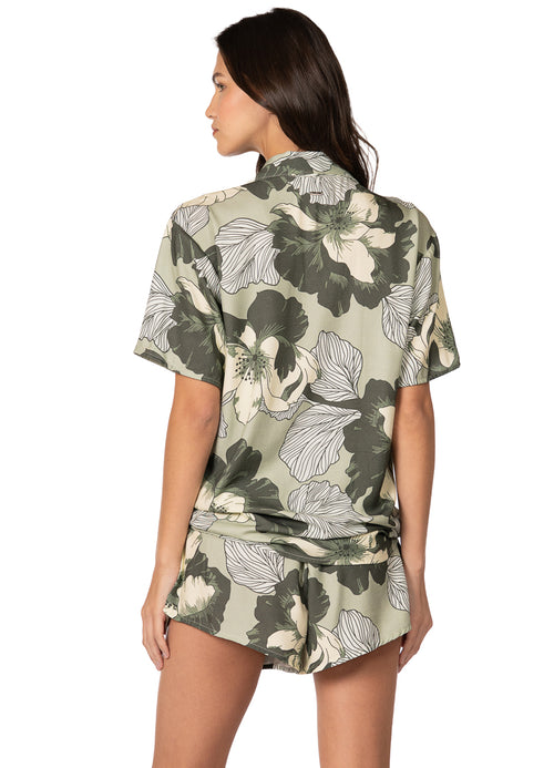 Hover image -  Foto de Vine Whimsy Slumbers Set Short Sleeve Short Set by Maaji - Pijamas
