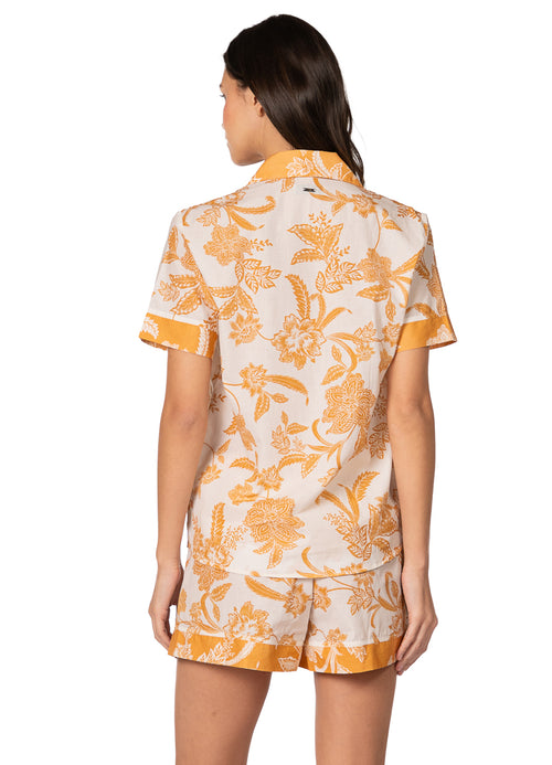Hover image -  Foto de Mehdi Hena Slumbers Set Short Sleeve Short Set by Maaji - Pijamas
